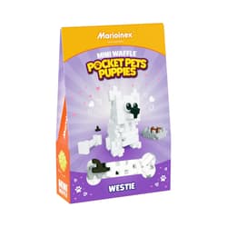 Klocki konstrukcyjne Mini Waffle Pocket Pets Puppies West Highland white Terrier 49 elementów