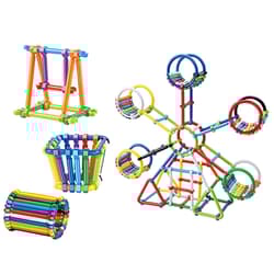 Galeria - zdjęcie nr. 3 - Klocki konstrukcyjne Patyki 173 elementy zdjecia