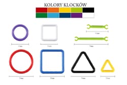 Galeria - zdjęcie nr. 2 - Klocki konstrukcyjne Patyki 360 elementów