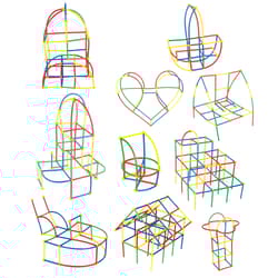 Galeria - zdjęcie nr. 3 - Klocki konstrukcyjne Słomki 300 elementów