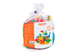 Klocki konstrukcyjne Waffle 30 elementów mix.