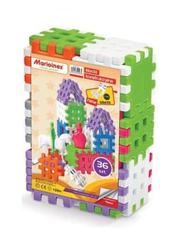 Galeria - zdjęcie nr. 2 - Klocki konstrukcyjne Waffle Kostka 36 elementów