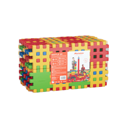 Klocki Konstrukcyjne Waffle Kostka 96 elementów 909904