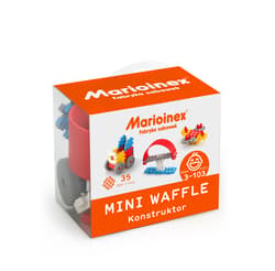Galeria - zdjęcie nr. 2 - Klocki konstrukcyjne Waffle Mini dla chłopca 35 elementów