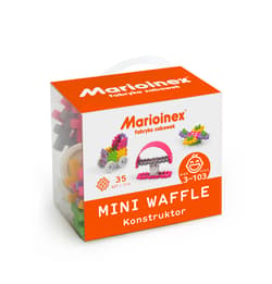 Galeria - zdjęcie nr. 3 - Klocki konstrukcyjne Waffle Mini dla dziewczynki 35 elementów