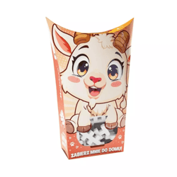 Klocki konstrukcyjne Waffle mini Pocket Pets Koziołek 35 elementów