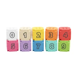 Galeria - zdjęcie nr. 3 - Klocki konstrukcyjne Wafle mini edu Kostki Matematyczne 60 elementów