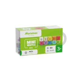 Klocki konstrukcyjne Wafle mini edu Kostki Matematyczne 60 elementów