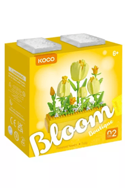 Klocki Kwiaty Tulipany 295el