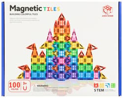 Klocki magnetyczne 100 elementów