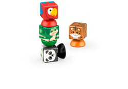 Galeria - zdjęcie nr. 2 - Klocki magnetyczne Geomag Magicube Blocks Jungle 8 034-311