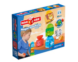 Klocki magnetyczne Geomag Magicube Stacking Safari 10 034-305