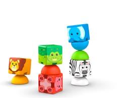 Galeria - zdjęcie nr. 3 - Klocki magnetyczne Geomag Magicube Stacking Safari 10 034-305