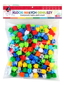 Klocki małych geniuszy 128 elementów