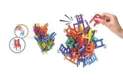 Galeria - zdjęcie nr. 2 - Klocki małych geniuszy krzesełka 40 elementów