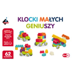 Galeria - zdjęcie nr. 2 - Klocki małych geniuszy Soft miękkie 62el