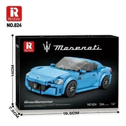Klocki Maserati GranTurismo 2024 Blue 384el