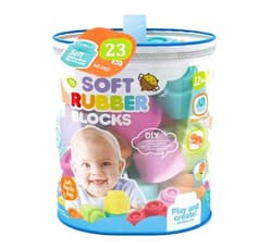 Klocki miękkie 23szt