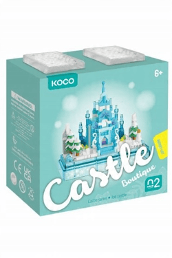Klocki Niebieski Zamek 381el