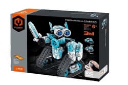 Klocki R/C Robo-Auto turkus 3w1 398el