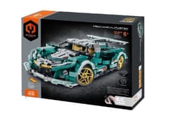 Klocki R/C Super Auto Turkus 450el