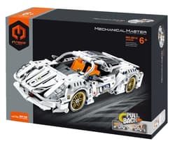 Klocki Super Auto białe 437el