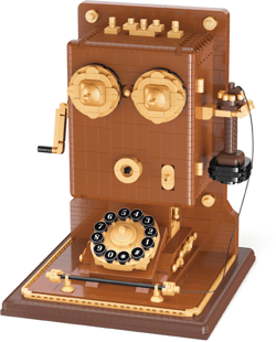 Galeria - zdjęcie nr. 2 - Klocki Telefon Retro 1882el