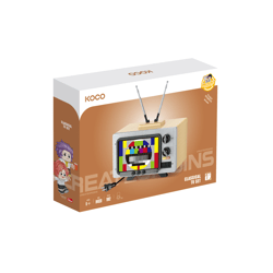 Klocki Telewizor Retro 2280el