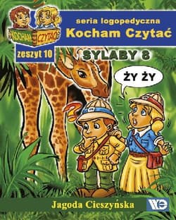 Kocham czytać Zeszyt 10 Sylaby 8 (SZ, Ż, RZ) - Jagoda Cieszyńska