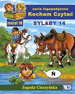 Kocham czytać Zeszyt 16 Sylaby 14 (Ń, R) - Jagoda Cieszyńska