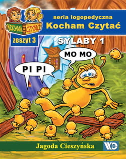 Kocham czytać Zeszyt 3 Sylaby 1 (M, P) - Jagoda Cieszyńska
