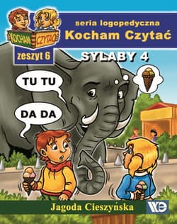 Kocham czytać Zeszyt 6 Sylaby 4 (T, D) - Jagoda Cieszyńska