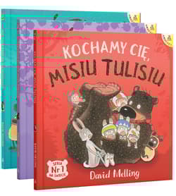 Kochamy Cię, Misiu Tulisiu /  Miś Tuliś kocha małe ptaszki / Miś Tuliś bawi się w chowanego Pakiet - David Melling