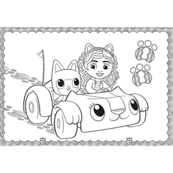 Galeria - zdjęcie nr. 4 - Koci Domek Gabi kolorowanka