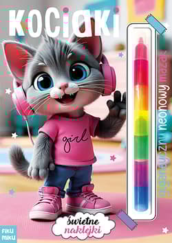 Kociaki. Gigantyczny neonowy mazak. Marker modułowy - Opracowanie Zbiorowe