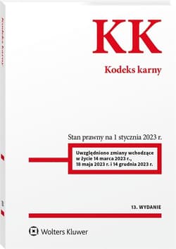 Kodeks karny. Przepisy w.13