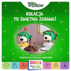 Kolacja to świetna zabawa! Książeczka aktywizująca z naklejkami - Opracowanie Zbiorowe