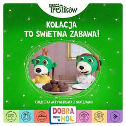 Kolacja to świetna zabawa! Książeczka aktywizująca z naklejkami - Opracowanie Zbiorowe