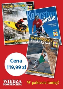 Kolarstwo górskie / Wsponaczka skałkowa / Kajakarstwo pakiet - Praca zbiorowa