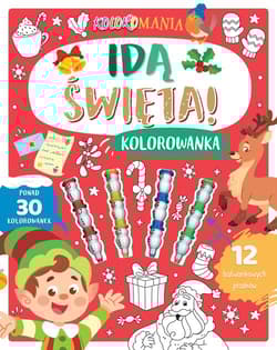 Koloromania. Idą święta! Kolorowanka
