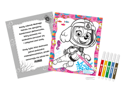 Kolorowa akcja pod wodą. Psi Patrol. Ulubione kolorowanki - Opracowanie Zbiorowe