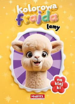 Kolorowa frajda. Lamy z naklejkami - Agata Niemirska