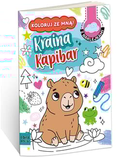 Kolorowanka a4 koloruj ze mną - kraina kapibar - Agnieszka Matz