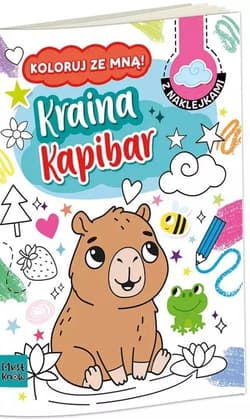 Kolorowanka a4 koloruj ze mną - kraina kapibar - Agnieszka Matz