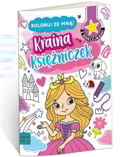 Kolorowanka a4 koloruj ze mną - kraina księżniczek - Agnieszka Matz