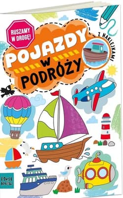 Kolorowanka a4 ruszamy w drogę - pojazdy w podróży - Agnieszka Matz