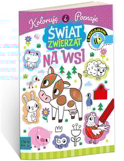 Kolorowanka a4 świat zwierząt - na wsi - Agnieszka Matz