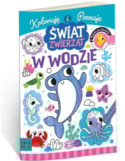 Kolorowanka a4 świat zwierząt - w wodzie - Agnieszka Matz