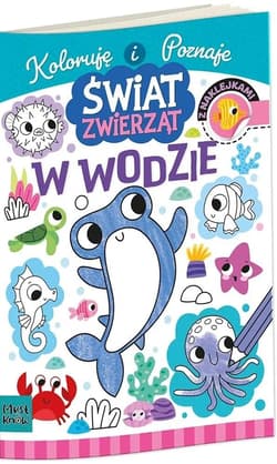 Kolorowanka a4 świat zwierząt - w wodzie - Agnieszka Matz