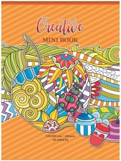 Kolorowanka antystresowa 126x200 36 kartek TW Pomarańczowa